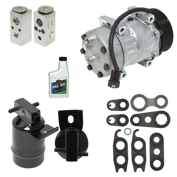 Dodge Ram Truck 90-93 5.9 Diesel AC A/C Compressor Sanden 7702 Kit NEW R7091003 19193666 3848204 4637119 4798592 56004657 R4428903